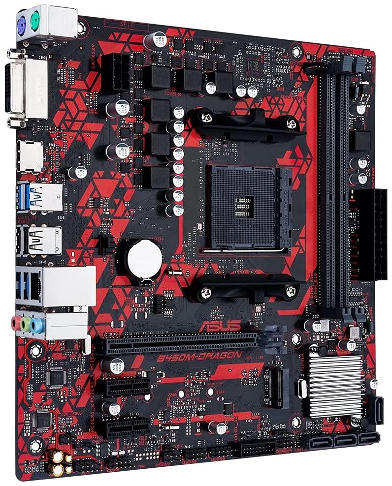 Asus B450M Dragon AM4 DDR4 Micro ATX Anakart