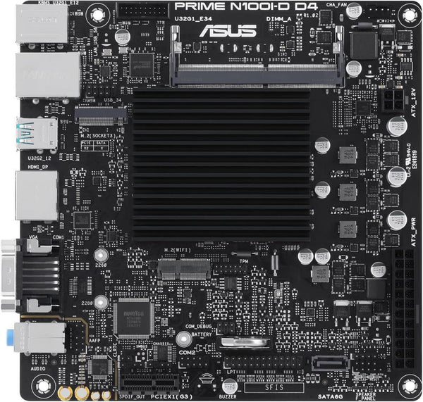 Asus Prime N100I-D D4-CSM Intel DDR4 Mini ITX Anakart Outlet