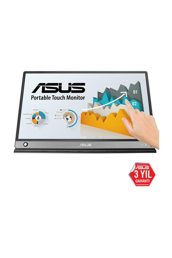 Asus ZenScreen Touch MB16AMT 15.6" 5 ms Full HD IPS 60 Hz Dokunmatik Taşınabilir Monitör
