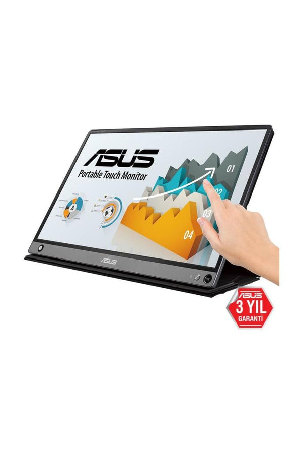 Asus ZenScreen Touch MB16AMT 15.6" 5 ms Full HD IPS 60 Hz Dokunmatik Taşınabilir Monitör