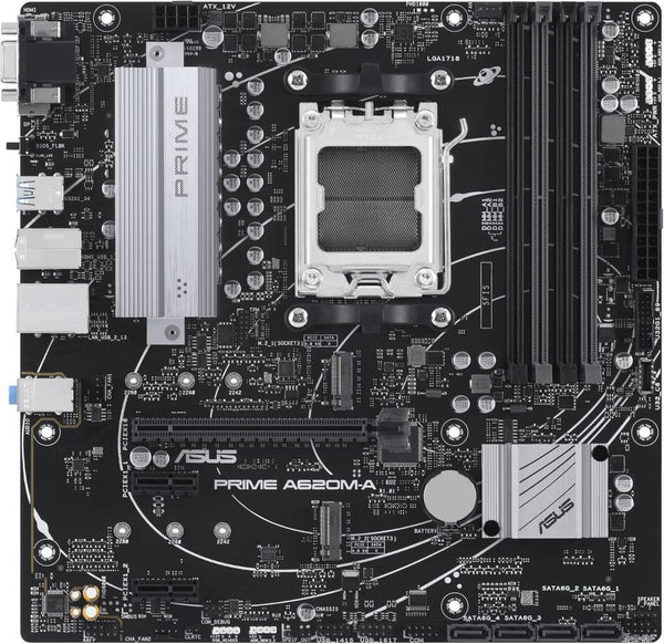 Asus Prime A620M-A-CSM AMD AM5 DDR5 Micro ATX Anakart