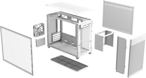ASUS Prime AP201 Beyaz mATX Kasa Outlet