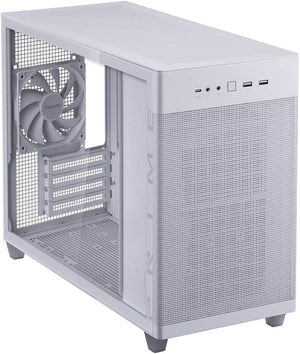 Asus Prime AP201 Temperli Fanlı Beyaz Micro ATX Bilgisayar Kasası