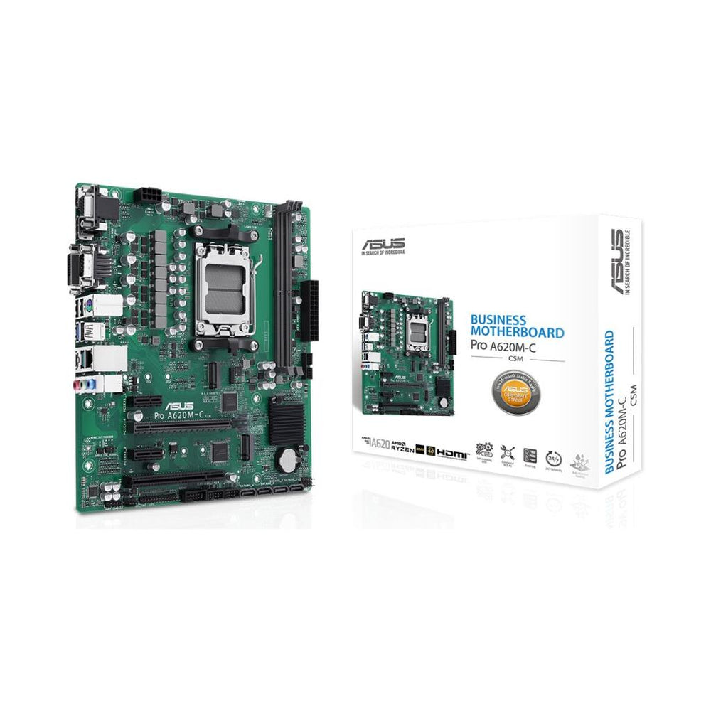 ASUS Pro A620M-C-CSM AM5 DDR5 mATX