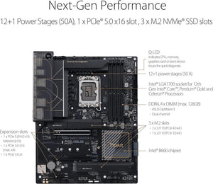 ASUS ProArt B660 D4 DDR4 ATX Outlet