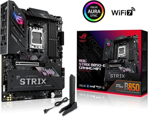 Asus ROG Strix B850-E Gaming Wi-Fi AMD AM5 DDR5 ATX Anakart Teşhir