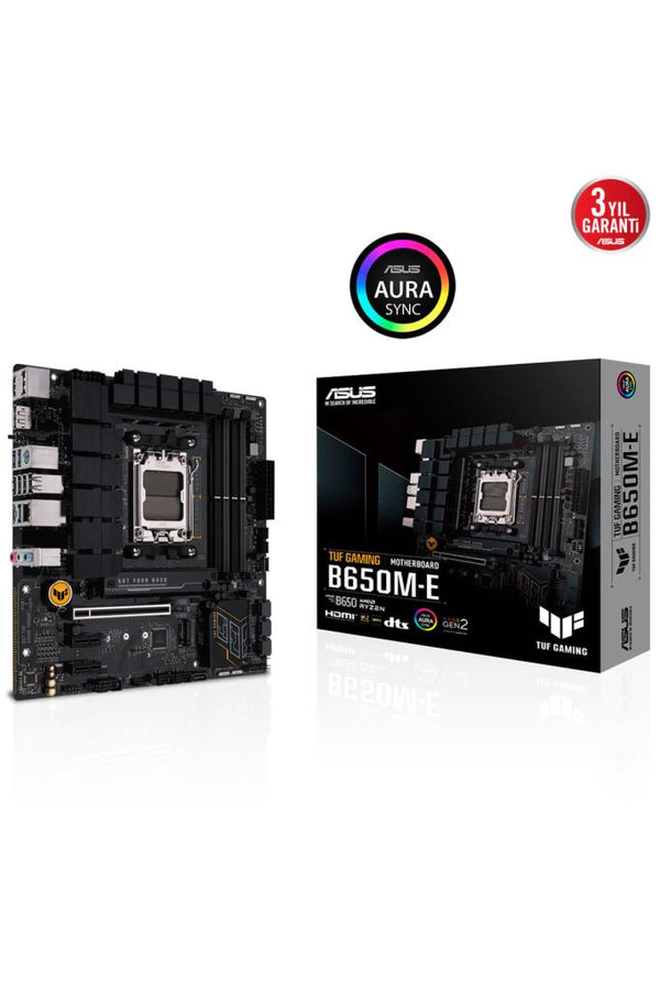 Asus TUF Gaming B650M-E AMD AM5 DDR5 Micro ATX Anakart