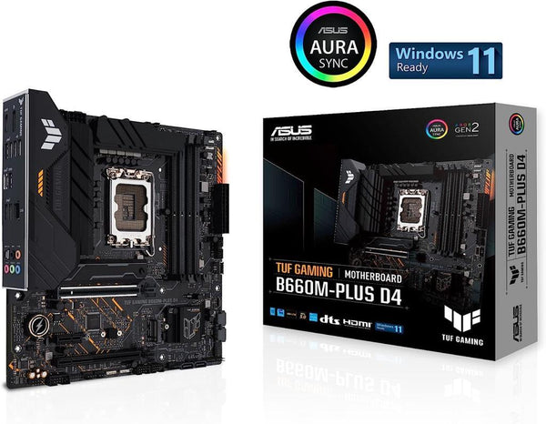 ASUS TUF B660M-PLUS D4 DDR4 mATX Teşhir