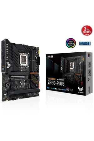 Asus Tuf Gaming Z690-Plus Intel LGA1700 DDR5 ATX Anakart Teşhir