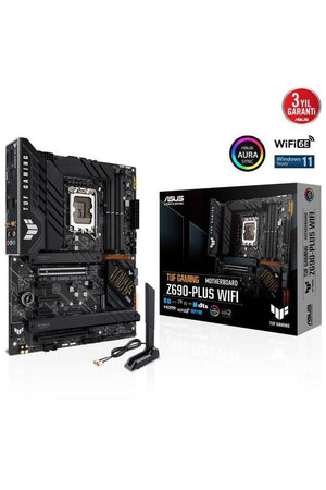 Asus Tuf Gaming Z690-Plus Intel LGA1700 DDR5 ATX Anakart Teşhir