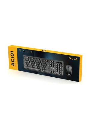 Aula AC101 Kablolu Klavye Mouse Seti
