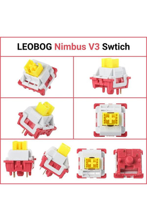 Aula F75 RGB TKL Nimbus V3 Switch Kablolu/Kablosuz Mekanik Oyuncu Klavyesi