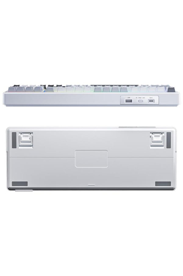 Aula F99 Gri RGB GrayWood V3 Switch Kablolu/Kablosuz Mekanik Oyuncu Klavyesi Teşhir