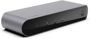 Belkin Thunderbolt 4 Dock Pro, Tek 8K 60hz, Çift 4K Ekran Uyumlu, 2 x Thunderbolt 4 Bağlantı Noktası, 2 x HDMI Bağlantı Noktası, 90W Güç Dağıtım PD, Ses Girişi/Çıkışı