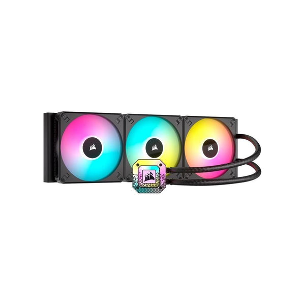Corsair iCUE H170i Elite Capellix Siyah 420 mm Intel(1700p/1851p)-AMD Uyumlu Sıvı Soğutucu