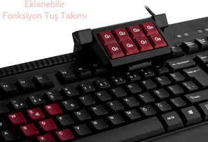 Everest DLK-5115 Siyah USB Makrolu Gaming Q Multimedia Klavye