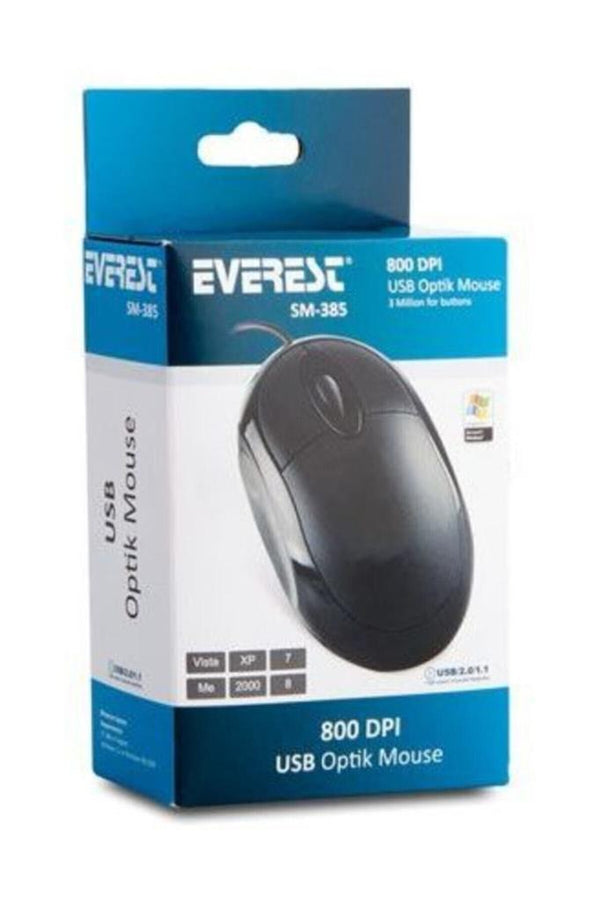Everest SM-385 Kablolu Optik Mouse