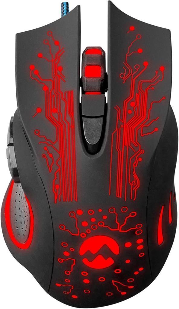 Everest SM-790 RGB Ergonomik Optik Kablolu Oyuncu Mouse