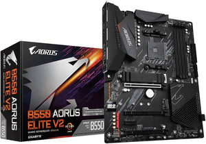Gigabyte B550 Aorus Elite V2 AMD AM4 DDR4 ATX Anakart Teşhir