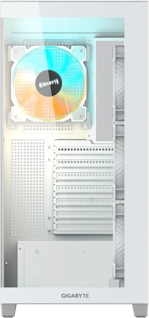 Gigabyte C500 Panoramic Stealth Ice GB-C500PI ST ARGB Fanlı Beyaz ATX Oyuncu Kasası Outlet