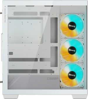 Gigabyte C500 Panoramic Stealth Ice GB-C500PI ST ARGB Fanlı Beyaz ATX Oyuncu Kasası Outlet