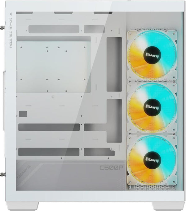 Gigabyte C500 Panoramic Stealth Ice GB-C500PI ST ARGB Fanlı Beyaz ATX Oyuncu Kasası Outlet