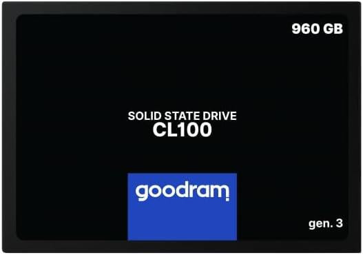 Goodram 960 GB CL100 SSDPR-CL100-960-G3 2.5" SATA 3.0 SSD