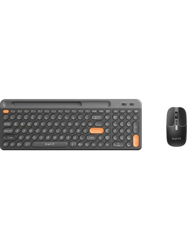 Havit KB835WB Siyah Kablosuz Klavye Mouse Seti