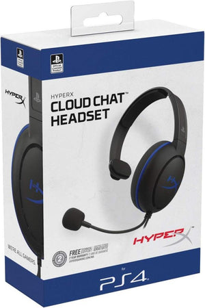 HyperX Cloud Chat PS4 HX-HSCCHS-BK/AM Kablolu Kulak Üstü Oyuncu Kulaklığı