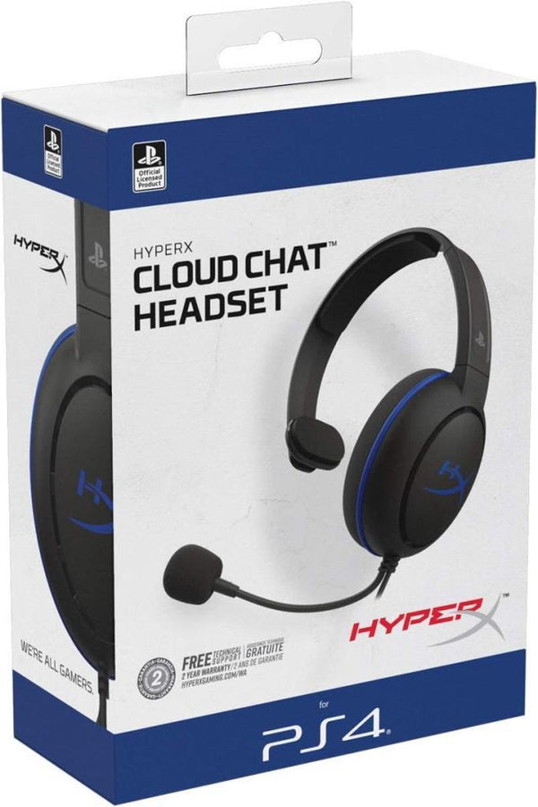 HyperX Cloud Chat PS4 HX-HSCCHS-BK/AM Kablolu Kulak Üstü Oyuncu Kulaklığı