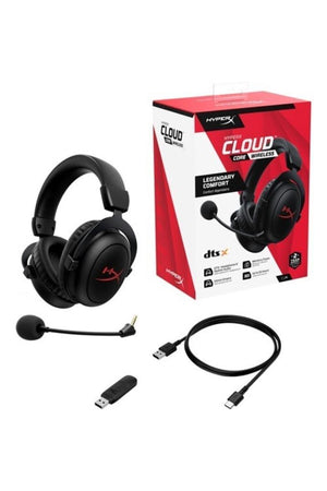 HyperX Cloud Core Wireless 4P5D5AA HHSC1C-CG-BK/G Kablosuz Kulak Üstü Oyuncu Kulaklığı