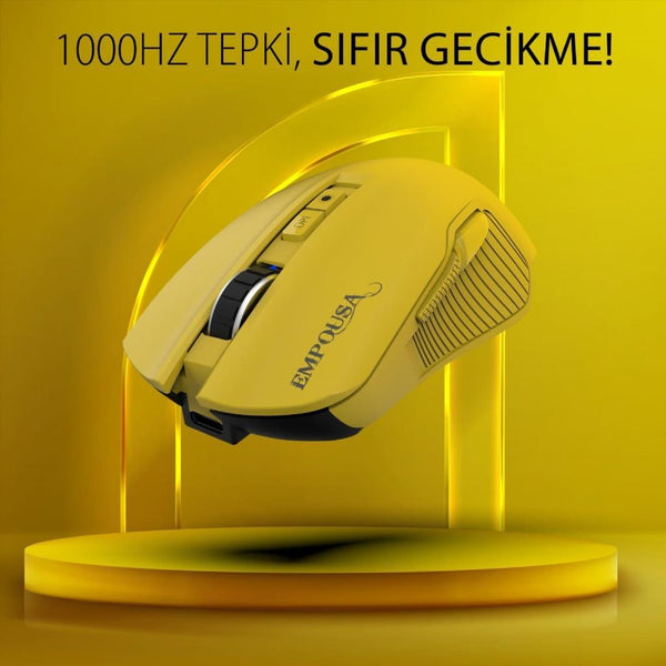 Inca IMG-328MX Şarjlı Optik Kablolu/Kablosuz Oyuncu Mouse