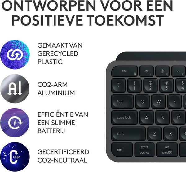 Logitech MX Keys S İngilizce Q Kablosuz Klavye