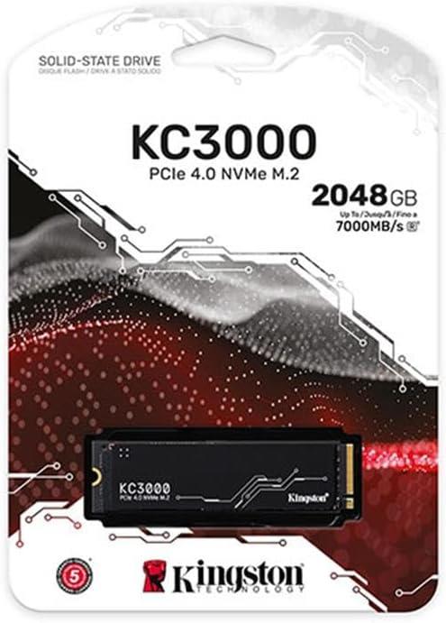Kingston KC3000 2TB M.2 SSD Teşhir
