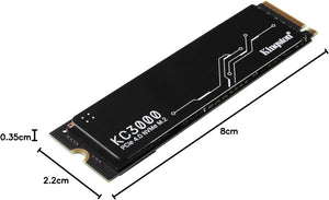 Kingston KC3000 2TB M.2 SSD Teşhir