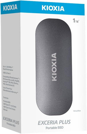 Kioxia Exceria Plus 500 GB LXD10S500GG8 SSD USB 3.2 Taşınabilir Disk Outlet