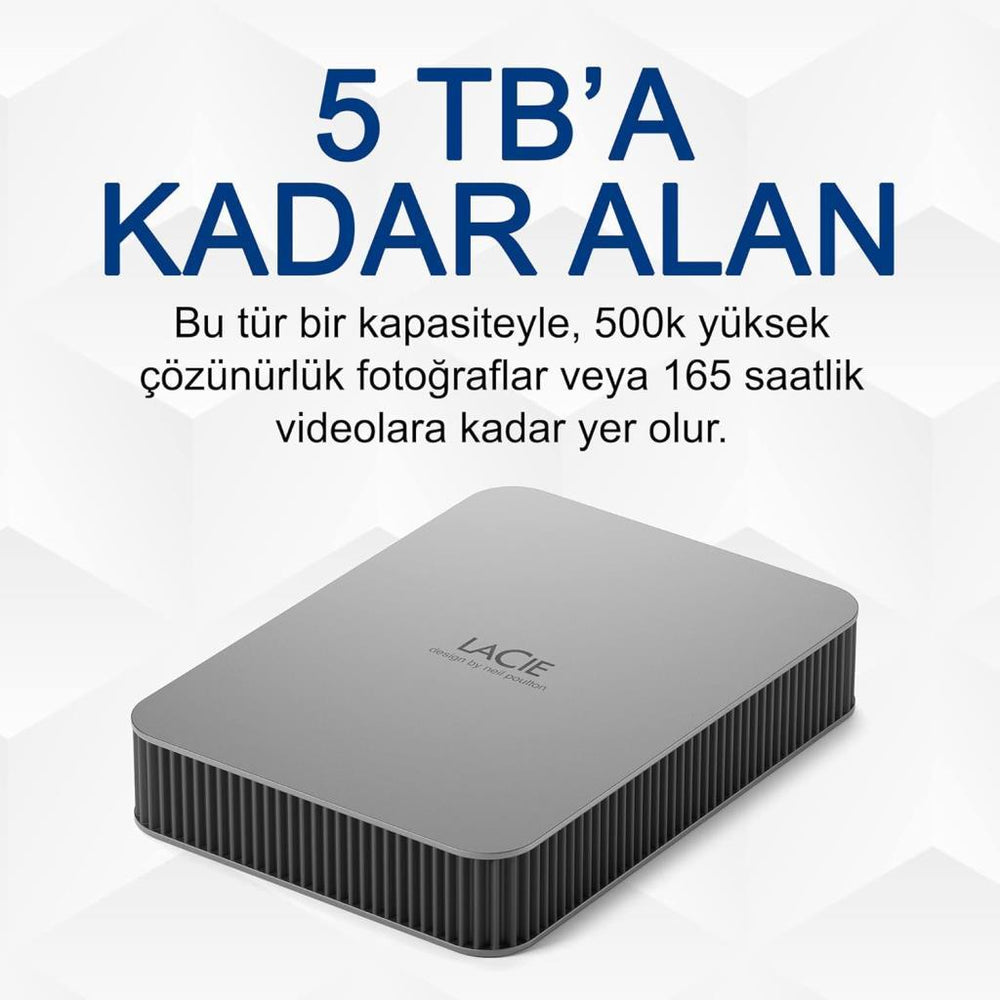 Lacie Mobile Drive 5TB Harici Disk