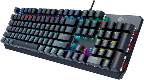 Lenovo Lecoo GK301 RGB Red Switch Kablolu Mekanik Oyuncu Klavyesi Outlet