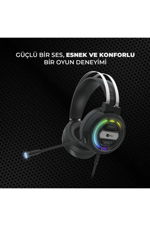 Lenovo HT401 RGB Oyuncu Kulaklık Outlet