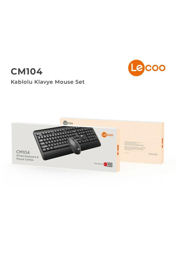 Lenovo Lecoo CM104 Klavye Mouse Set