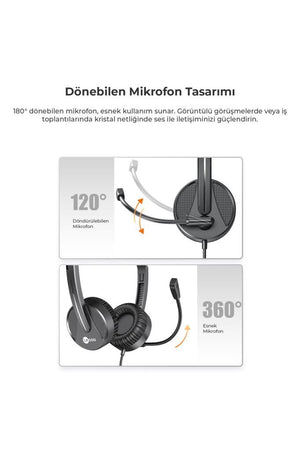 Lenovo Lecoo HT106 Siyah Kablolu Kulak Üstü Kulaklık Teşhir
