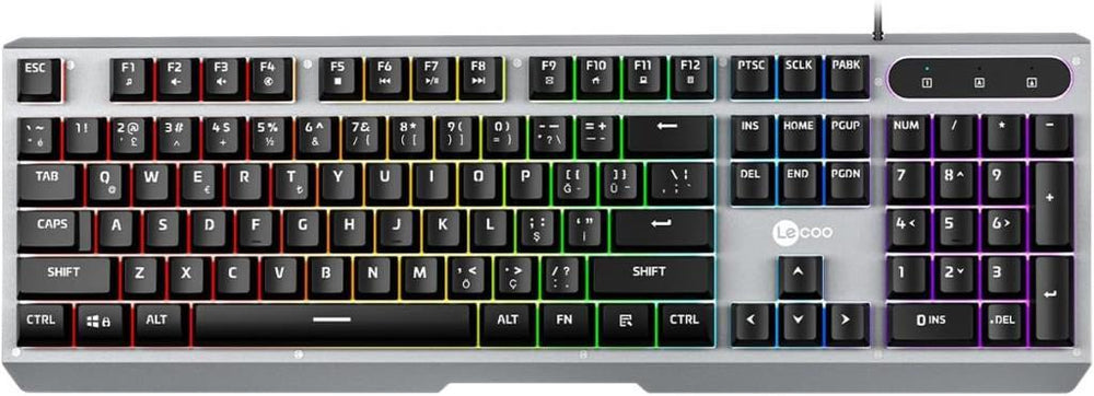 Lenovo Lecoo KB121 RGB Kablolu Oyuncu Klavyesi Outlet