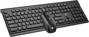 Lenovo Lecoo KW203 Siyah Kablosuz Klavye Mouse Seti