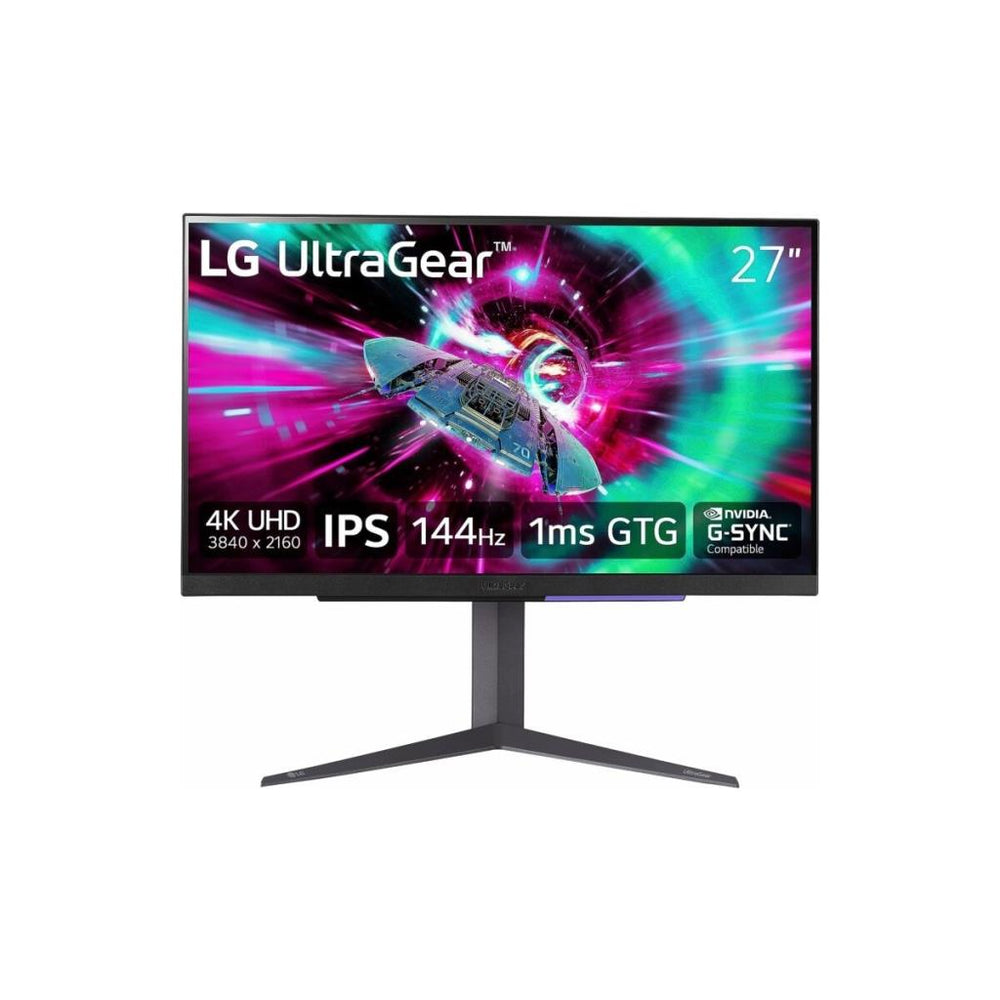 LG UltraGear 27GR93U-B 27" 1 ms 4K Pivot IPS 144 Hz Oyuncu Monitörü