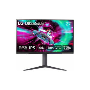LG UltraGear 27GR93U-B 27" 1 ms 4K Pivot IPS 144 Hz Oyuncu Monitörü