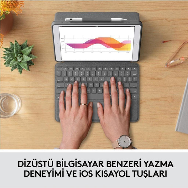 Logitech Combo Touch Klavyeli Kılıf