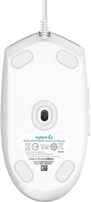 Logitech G102 910-005824 Beyaz Lightsync Optik Kablolu Oyuncu Mouse