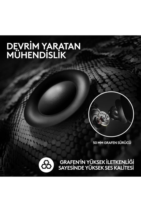 Logitech G Pro X 2 Lightspeed Beyaz 7.1 Kablolu/Kablosuz Kulak Üstü Oyuncu Kulaklığı