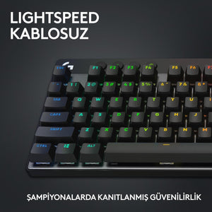 Logitech G Pro X TKL 920-012136 Siyah RGB Tactile Switch Kablolu/Kablosuz Mekanik Oyuncu Klavyesi Teşhir