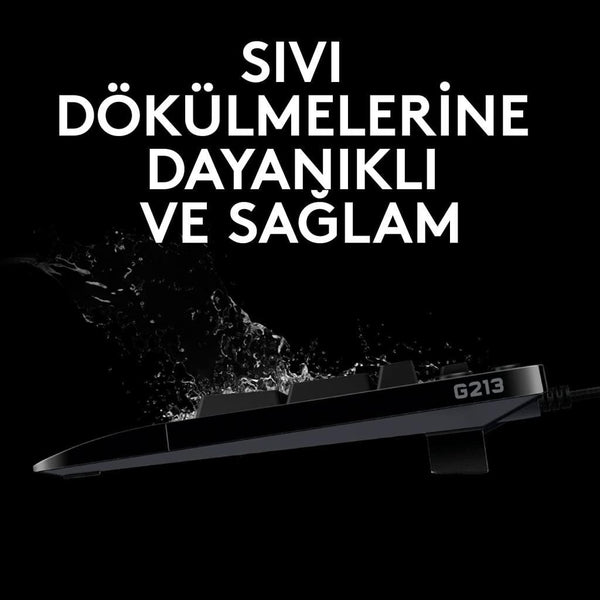 Logitech G213 Prodigy Kablolu Oyuncu Klavyesi - Teşhir